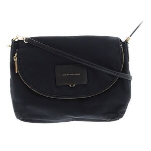 Marc by Marc Jacobs Black Nylon Flap Crossbody